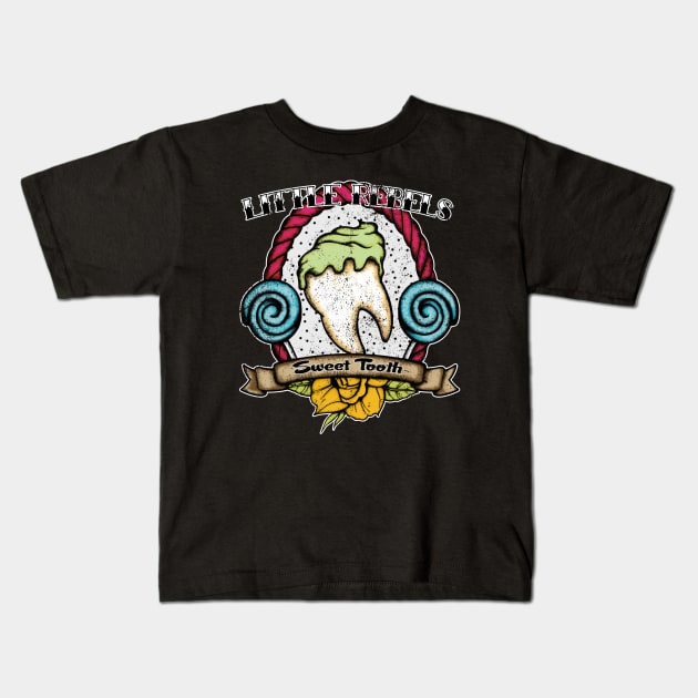 Sweet Tooth Kids T-Shirt by jcaljr